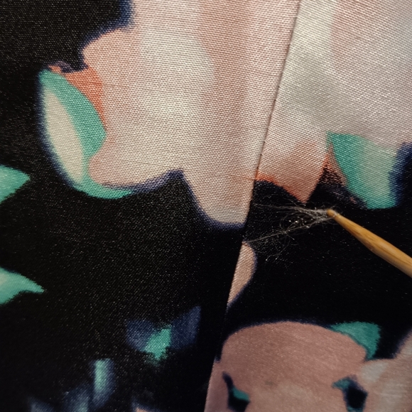 Kasper Women's Floral Jacket - Black and Pink - Picture 4 of 10